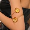 Boho Arm Cuff Open Adjustable Upper Arm Bracelet Bangle Beach Party Jewelry For Women