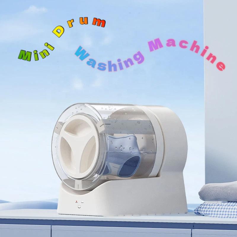 Mașină de spălat cu un singur cuvă montată pe perete/blat pentru șosete, lenjerie intimă și slipi - Mașină de spălat mică mini