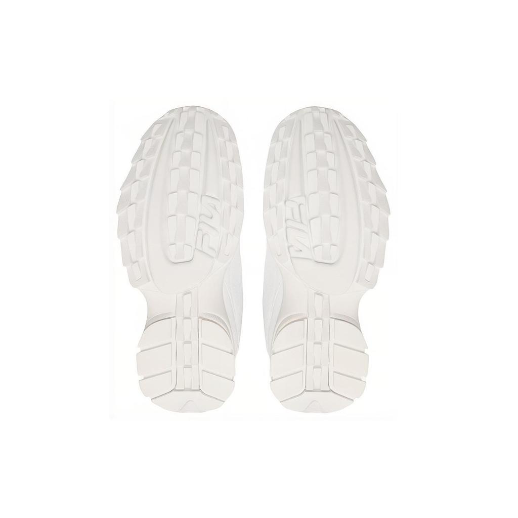 Fila Disruptor 2 Ύφασμα Συνθετικό Δέρμα Άνετα Μοντέρνα Χαμηλά Παπούτσια Dad Sneakers Unisex Παπούτσια Λευκό 1FM00865_100