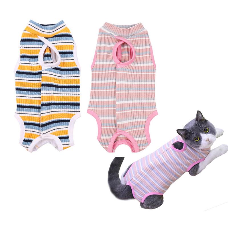 Buy Cat Sterilization Suit Cat Dog Recovering Care Clothes After