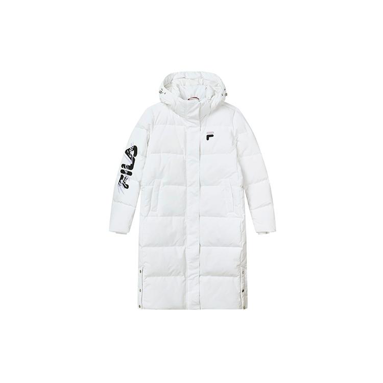 New FILA Down Jacket Winter Women's Standard White F11W149909FWT