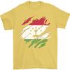 Torn Tajikistan Flag Tajik Day Football Unisexs TShirt 100 Cotton