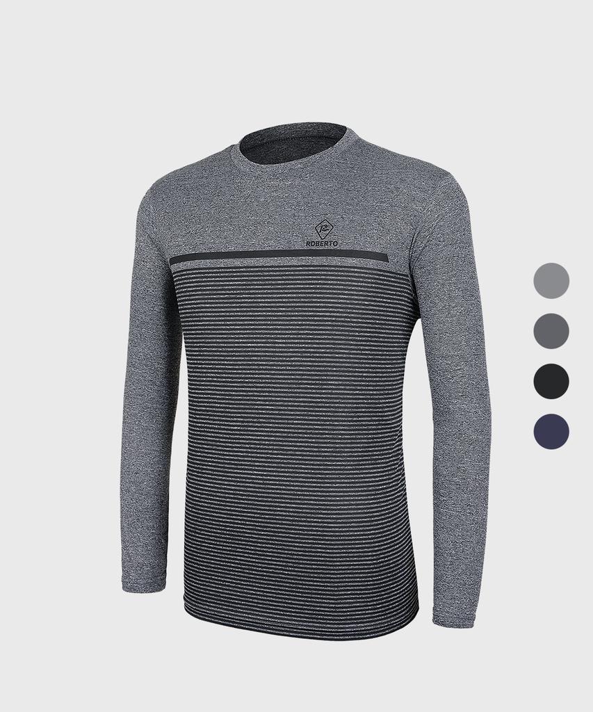 Extra Sporty Life Act Men'S Long Sleeve Round Neck T-Shirt 4 Colors (Type B)