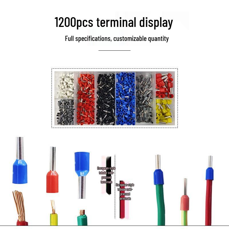 HSC10 16-6 Tube-Type Pin Terminal Crimping Pliers Cold Press Tool