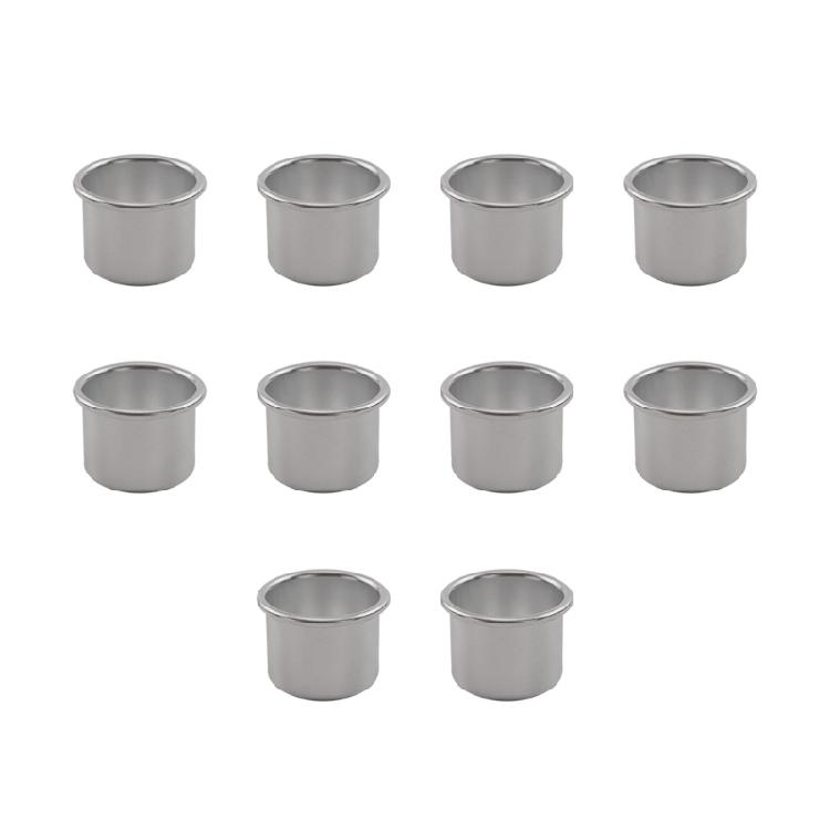 Silikon-Teelichthalter-Formen Zylinder Silikon-Kerzenständer-Form für Kerzentasse Teelichthalter Kerzenständer Dekoration