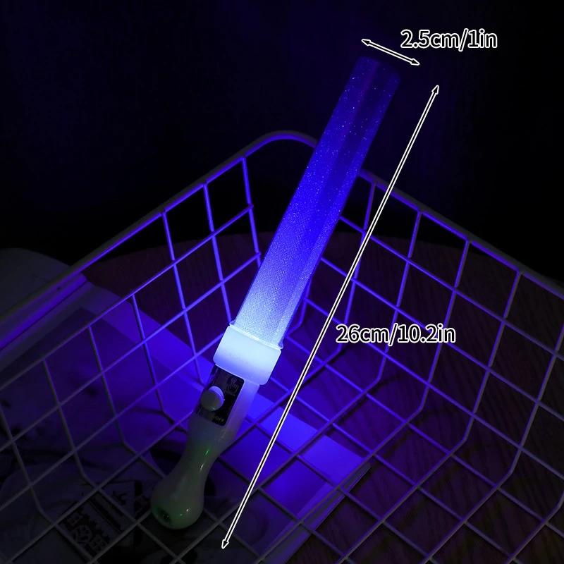 Luminous Lightstick Kpop Concert Support Stickers Glow Sticks Crazy Wedding Party Time Luminous Stick Party Accessorie