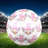 Pink Pig Print Size 5 Soccer Ball, PU Wear Resistant Football for Match Training and Daily Practice, Birthday Gift for Soccer Fans
