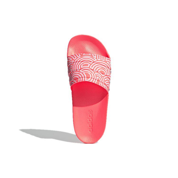 Adidas Adilette Shower Comfortable Durable Rubber Sole Slide Sandals Women Sandals Pink White FX1199