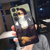 Mona Lisa Cover For Samsung Galaxy S25 Ultra S24 S22 S21 S23 Plus S20 FE S9 S10 S24 FE Phone Case