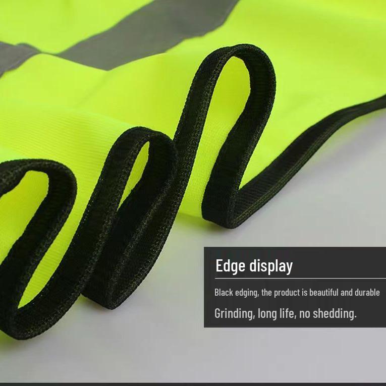 Reflective Multi-Pocket Cold-Proof Vest for Construction, Landscaping, Sanitation, Traffic, Ride-Hailing, and Riding