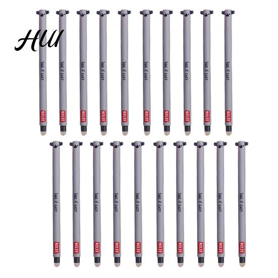 Penne Gel Carine 20 Pezzi Animali Cartoni Animati Cancellabili per Bambini Design a Cappuccio 0.7mm Penna Ricaricabile Scrittura Fluida Cancelleria Facile da Cancellare Divertenti Forniture Scolastiche Studenti