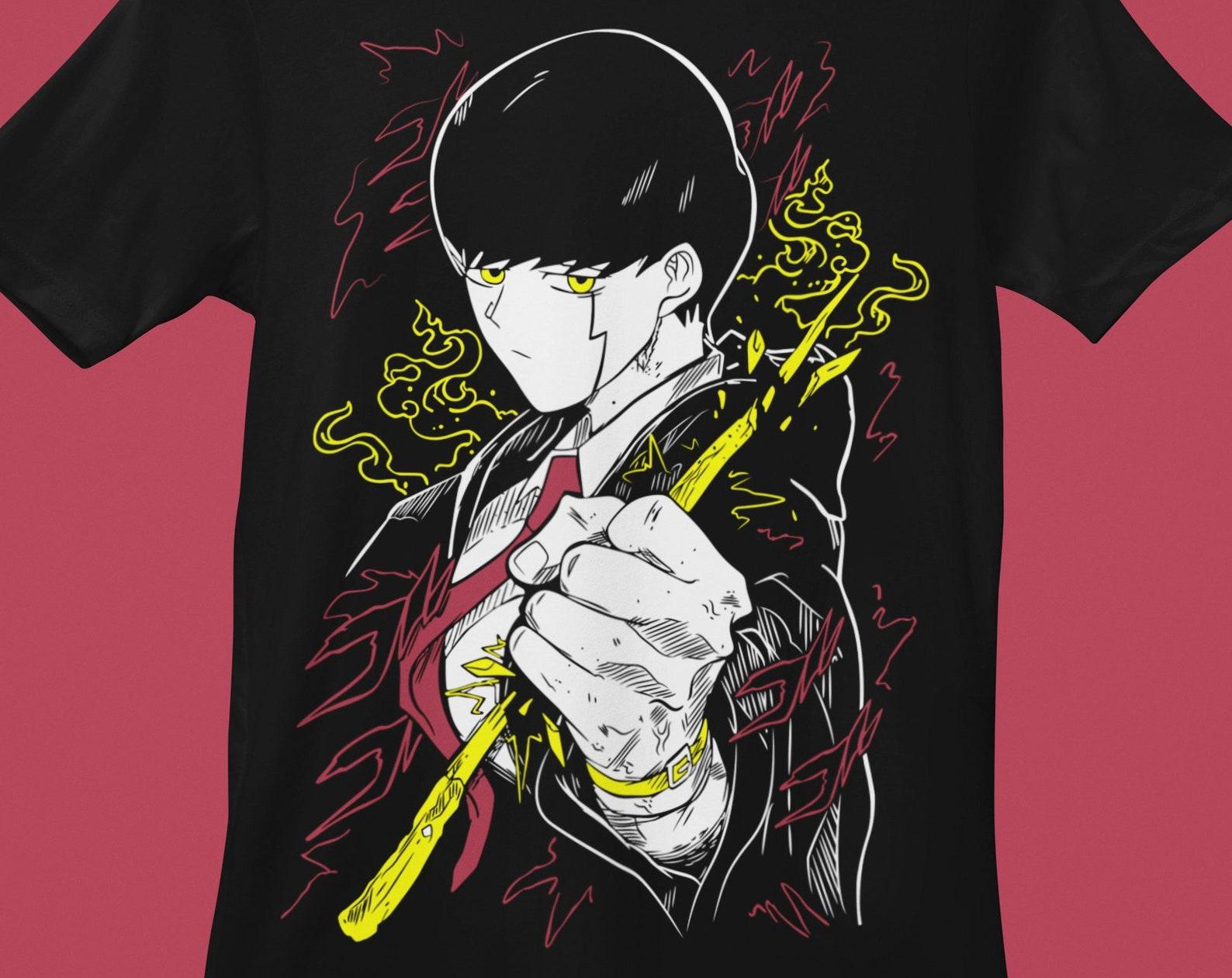 Anime Shirt | Vintage Japanese Manga | Fire Style | Graphic Anime Tee | Unisex | 100% Cotton L