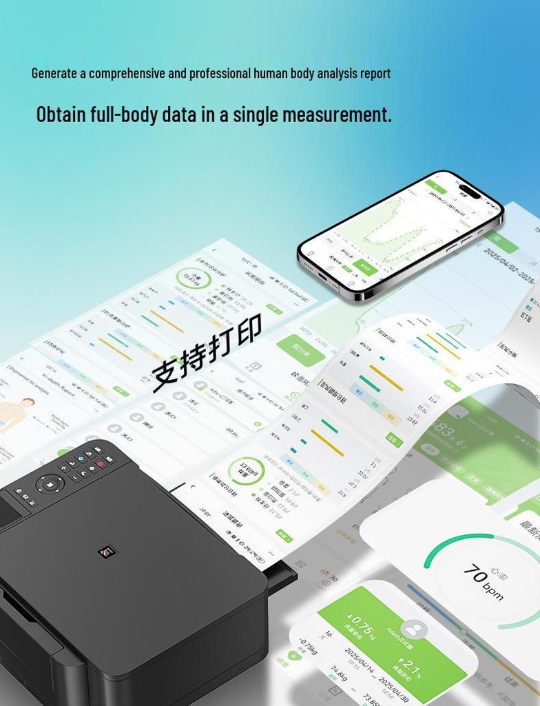 Smart Bluetooth Body Fat Scale with Precise APP Measurement for Fitness and Health