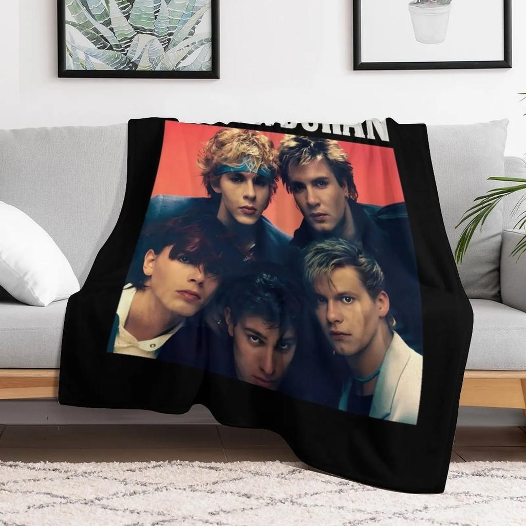 Duran Duran Throw Blanket Halloween for Sofa Cute Decorative Sofas Blankets