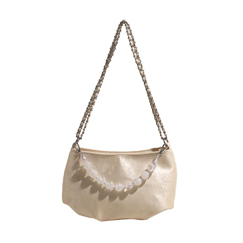 Fashion chain small bag women's new trendy casual shoulder crossbody armpit bag hand bag