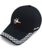 Heiteo Gold Sketch Logo Racing Ball Cap Black