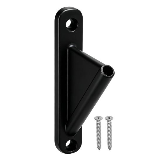 Weatherproof Flag Holder Mini Stick with Screws, Wall Mount Pole Miniature Base Holder, Small Display Bracket for Classrooms Offices Shops