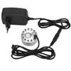   Water Fountain Ornament Mist Fog Maker Atomizer with 12 Lights Landscape Decoration