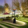 Patio Effective Heater Reflector Shield, Heat Focusing Reflector For Round Natural Gas And Propane Patio Heaters Outdoor
