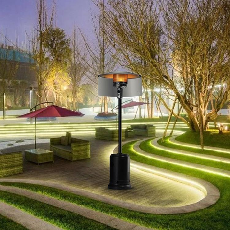 Patio Effective Heater Reflector Shield, Heat Focusing Reflector For Round Natural Gas And Propane Patio Heaters Outdoor