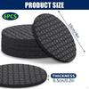 6Pcs Walking Pads Mat 3.94" Diameter Multipurpose Protects Hardwood Floors Carpets from Scratches