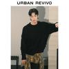 UR Men's Winter Textured Tassel Knit Sweater