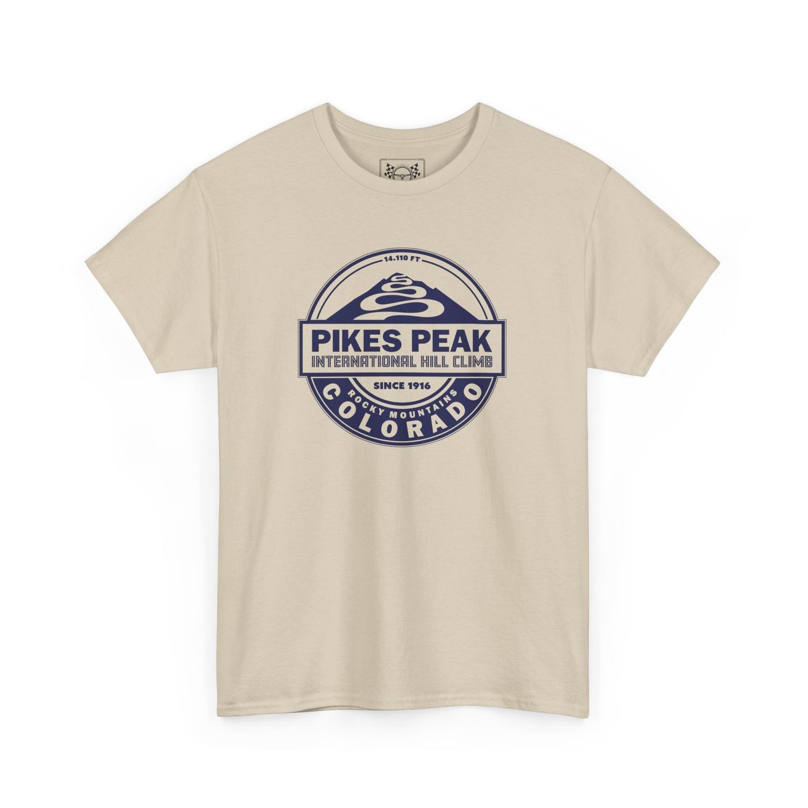 Pikes Peak Hill Climb Tribute T-Shirt Colorado Springs Racing Tee Race Fans L