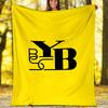 1pc Football Team (26) Theme Blanket - Digital Print, Polyester, Cozy for All Seasons, Perfect for Outdoor, Camping, and Travel