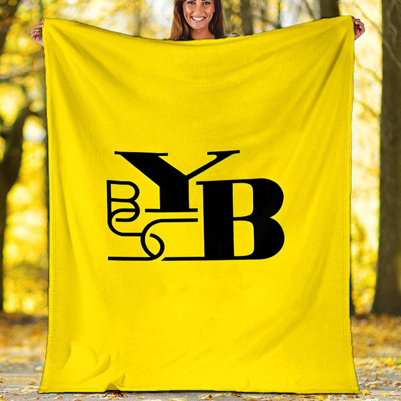 1pc Football Team (26) Theme Blanket - Digital Print, Polyester, Cozy for All Seasons, Perfect for Outdoor, Camping, and Travel