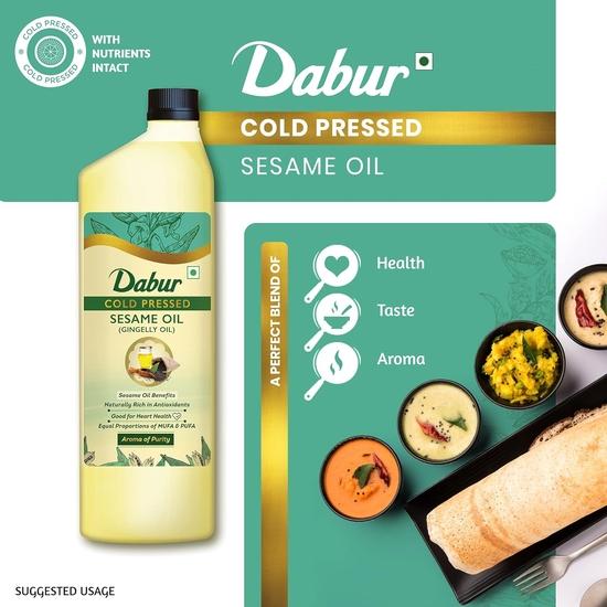 Carbamide Forte Dabur Cold Pressed Sesame Oil – 1L