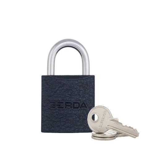 Black Iron Line Kzzs S40 Cast Iron Shackle Padlock - Kss - Mp Klo 02366