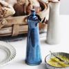 Japanese Style Ceramic Oil Can for Kitchen Soy Sauce Vinegar  Oil Seasoning Storage Container Household Decorative Accessor