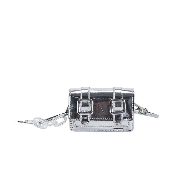 Trendy Minimalist Mini Bag 2024 New Summer Fashion Pu Small Box Handbag With Magnetic Lock And Camera Pocket