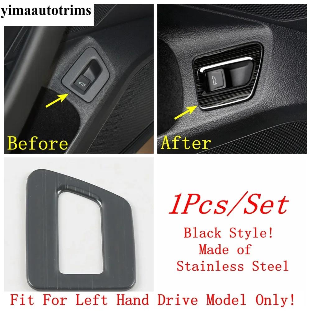 Car Rear Trunk Tail Box Switch Button Frame Cover Trim Accessories Fit For Volkswagen Arteon 2018 - 2024 / Passat B8 2016 - 2018
