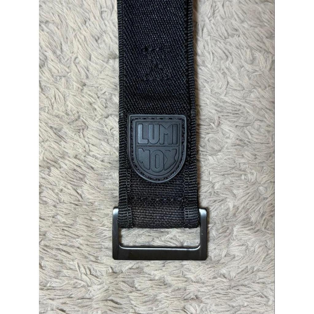 Used Luminox Strap LNS ALL BLACK Velcro Luminox