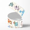 500Pcs  Roll Stickers Cartoon Graffiti PVC Decals for Guitar Speaker Skateboard Laptop Stationery Seal Decoration