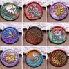 Wax Seal Stamp Heads Rose Pattern for Wedding Invitation Envelope Scrapbooking Flower Stamp for Card Making Craft Decoration