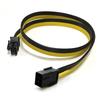 PCIExpress Power Adapter Cable, 6Pin Male to Female Video Card Power Extension Cables for Graphics Cards