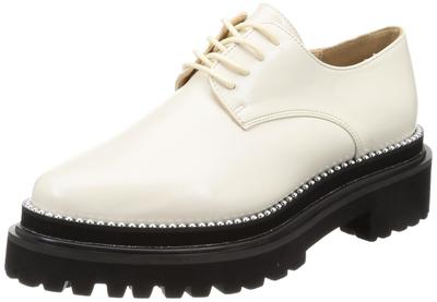 Evol Damen Oxford Schnürschuhe mit Nieten, Größe IV, 24,5 cm