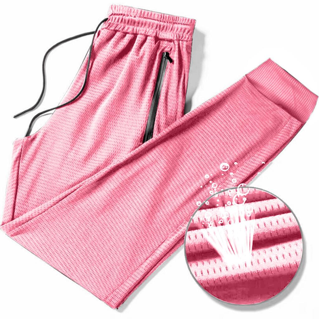Women Mens Casual Colour Drawstring Waist Workout Casual Activities Gym With Zipper Pockets