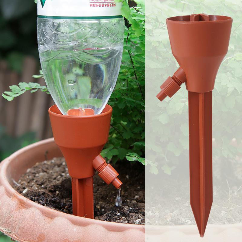 Automatic Watering Spike Set with Adjustable Flow Drip Irrigation Kit, Suitable for Indoor And Garden Plants