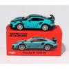 Maisto 1:64 Pictograme de Viteză Mașinuță Model Diecast Porsche 911 GT2 RS cu Uși Care Se Deschide, Argintiu