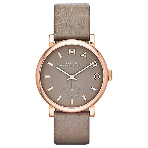 

MARC BY MARC JACOBS MBM1266 Leather Baker White Dial Leather Women s Watch