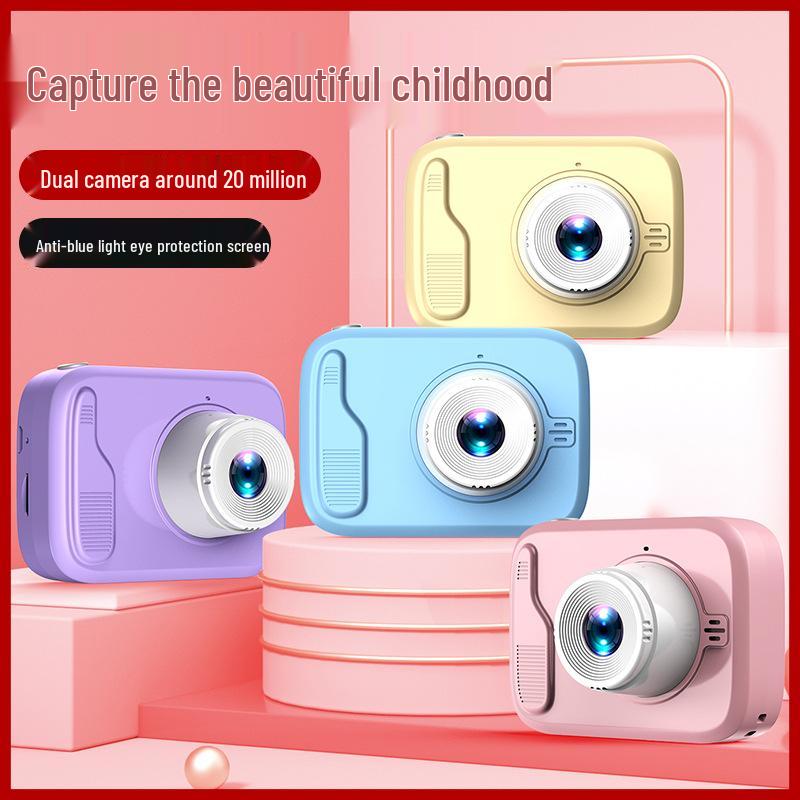 Mini Children's Dual-Lens HD Digital Camera - Perfect Gift for Kids