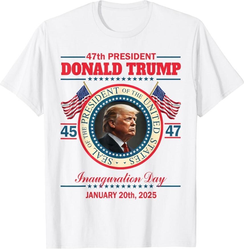 President Donald Trump Inauguration Day 2025 Unisex T-Shirt Unisex T-Shirt S