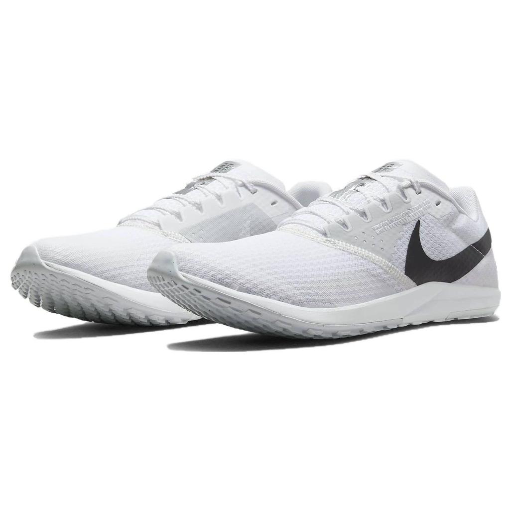 Nike Zoom Rival Waffle 6 White Black Unisex Sneakers Pure-Platinum Metallic-Silver DX7998-100