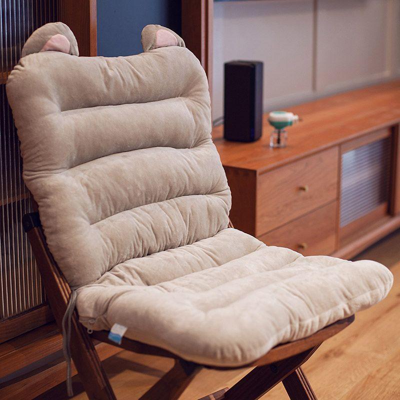 Cushion Soft and Comfortable Chair Cushion Student Butt Cushion Office Sitting Lumbar Cushion Thick Warm Lumbar Cushion
