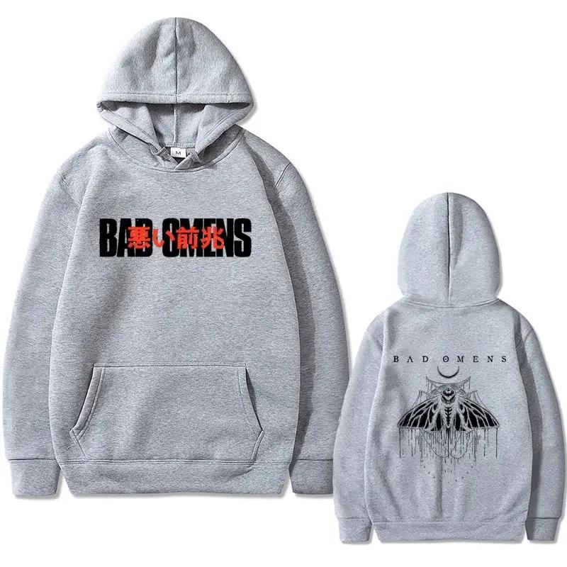 Bad Omens Band Hoodie Men Women Fashion Vintage Hoodies Men Long Sleeve Sweatshirts Women Harajuku Pullovers Sudaderas