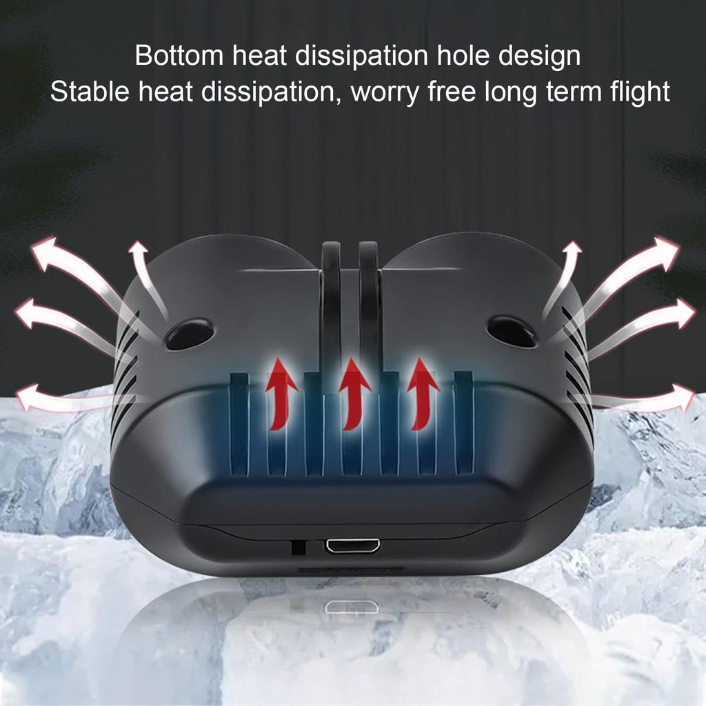 Drone Owl Searchlight, 4-Mode Drone Night Light LED Searchlight for FPV Air 2S, Air 2, and 2 Accessories