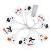 Colorful LED Halloween Ghost String Lights: Cute, Decorative Halloween Lighting
